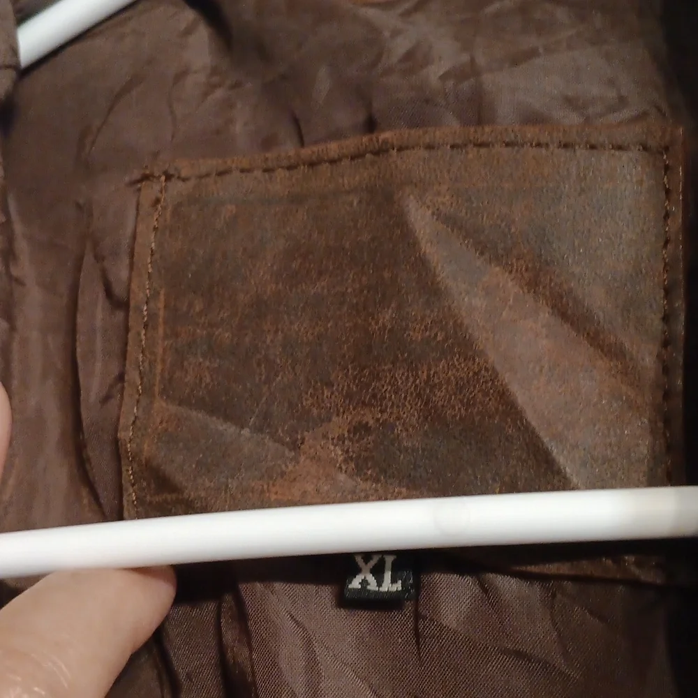Leather Jacket Unbranded Size Xl